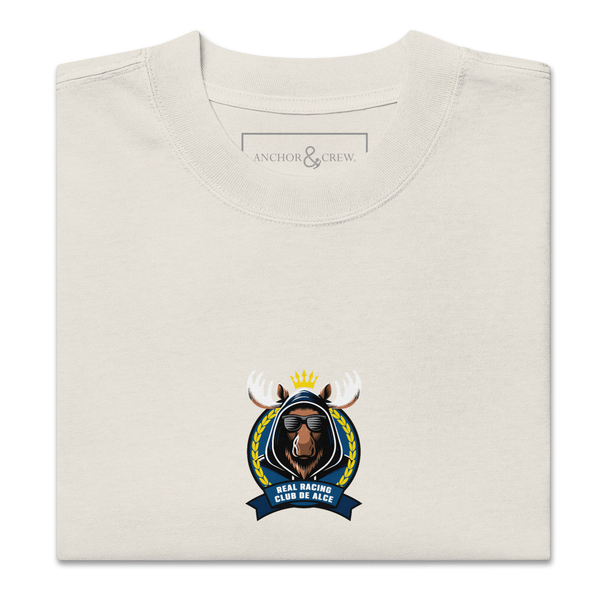 R. R. C. Alce El Clasico Football Oversized Cotton T-Shirt