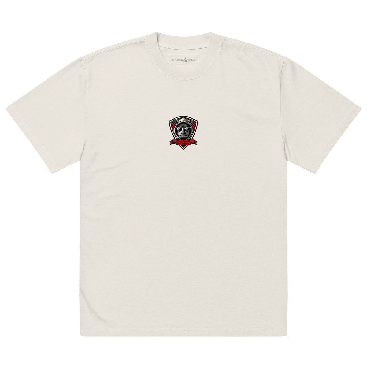 Rinoceronte C. F. El Clasico Football Oversized Cotton T-Shirt