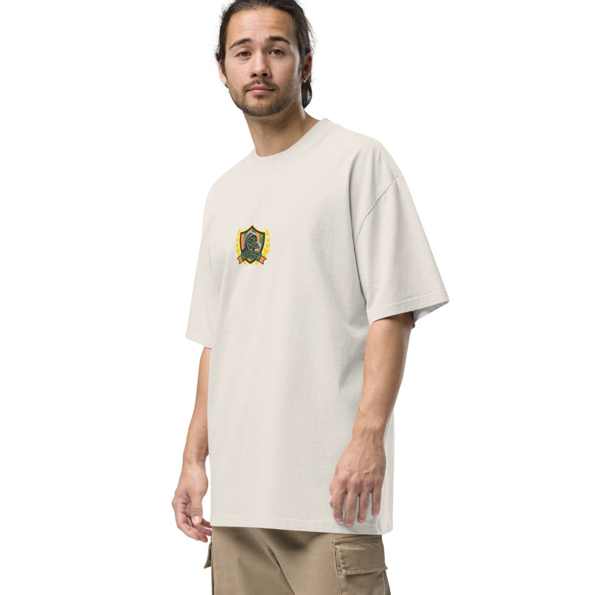 C.F. Cocodrilo El Clasico Football Oversized Cotton T-Shirt