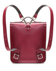 Handmade Leather City Backpack - Oxblood