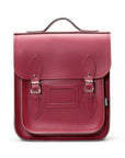 Handmade Leather City Backpack - Oxblood