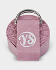 Yoga Studio GOTS Organic Cotton D-Ring 2.5m Yoga Belt Strap