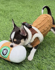 Tiny Trails Step In Soft Touch Suede Effect Faux Fur Lined Puppy and Small Dog Harness Mocha