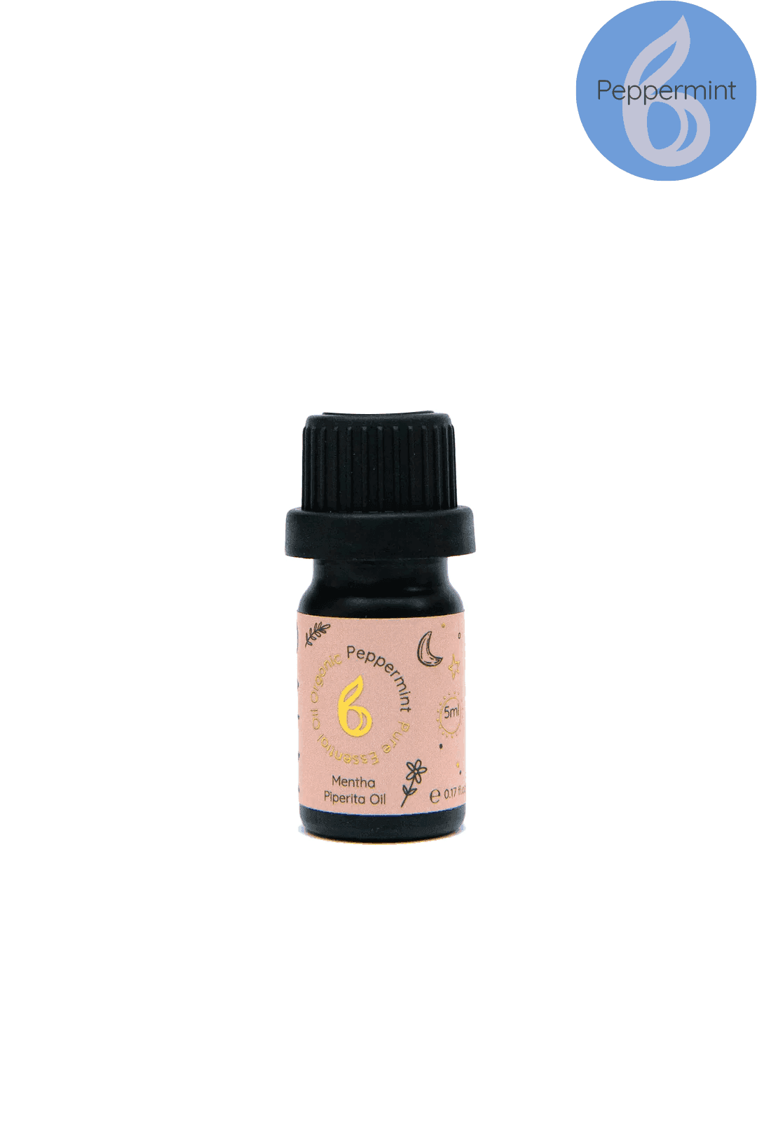 Live Calm Essential Oil Set with Peppermint, Lemon and Eucalyptus