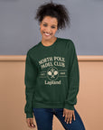 Padel North Pole Christmas Jumper — Unisex Sweatshirt Green