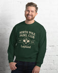 Padel North Pole Christmas Jumper — Unisex Sweatshirt Green