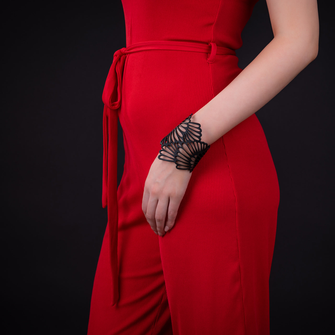 Dianne Recycled Rubber Bracelet-2