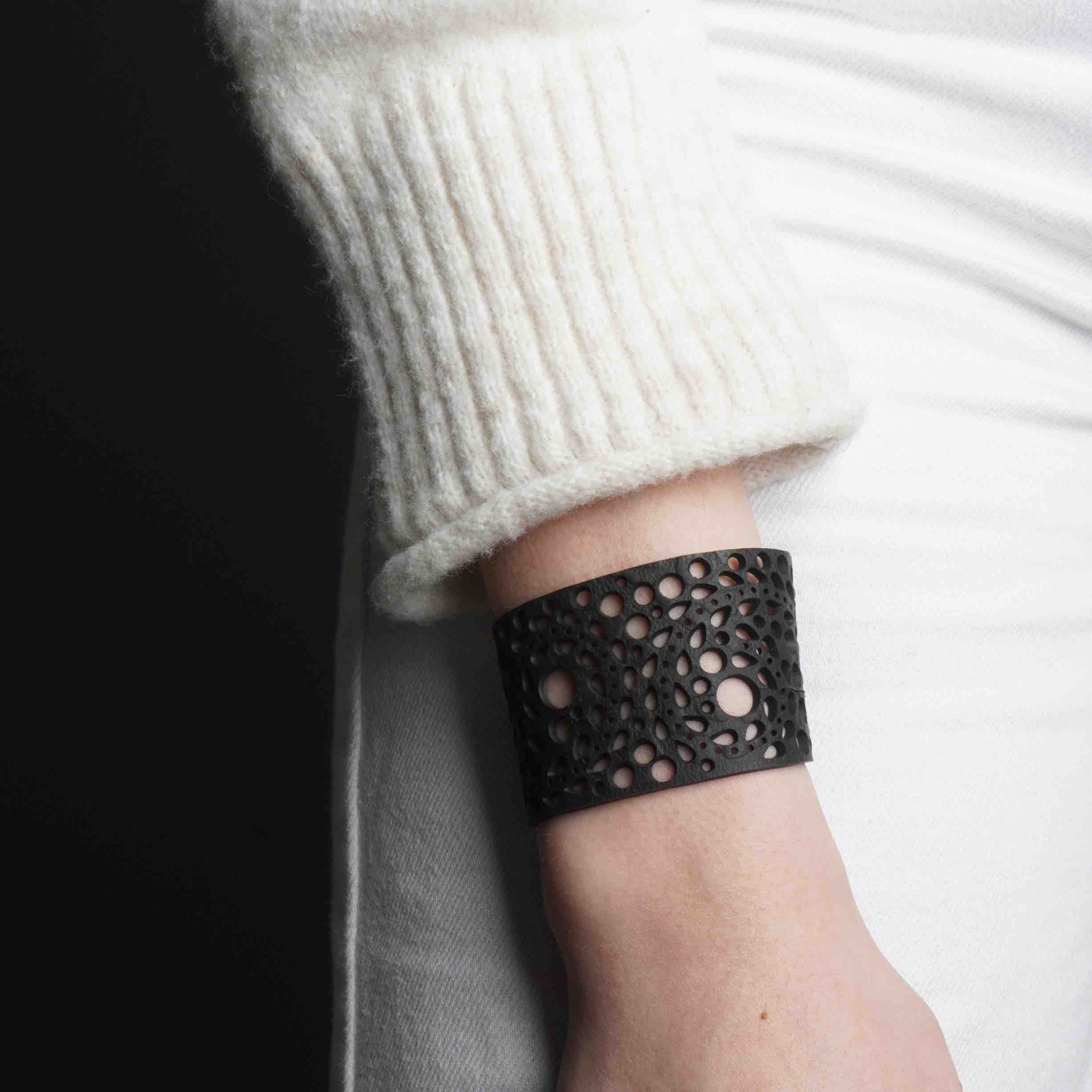 Kiky Unique Recycled Rubber Bracelet-0