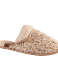 Beige Lambswool Slippers Pähni Style