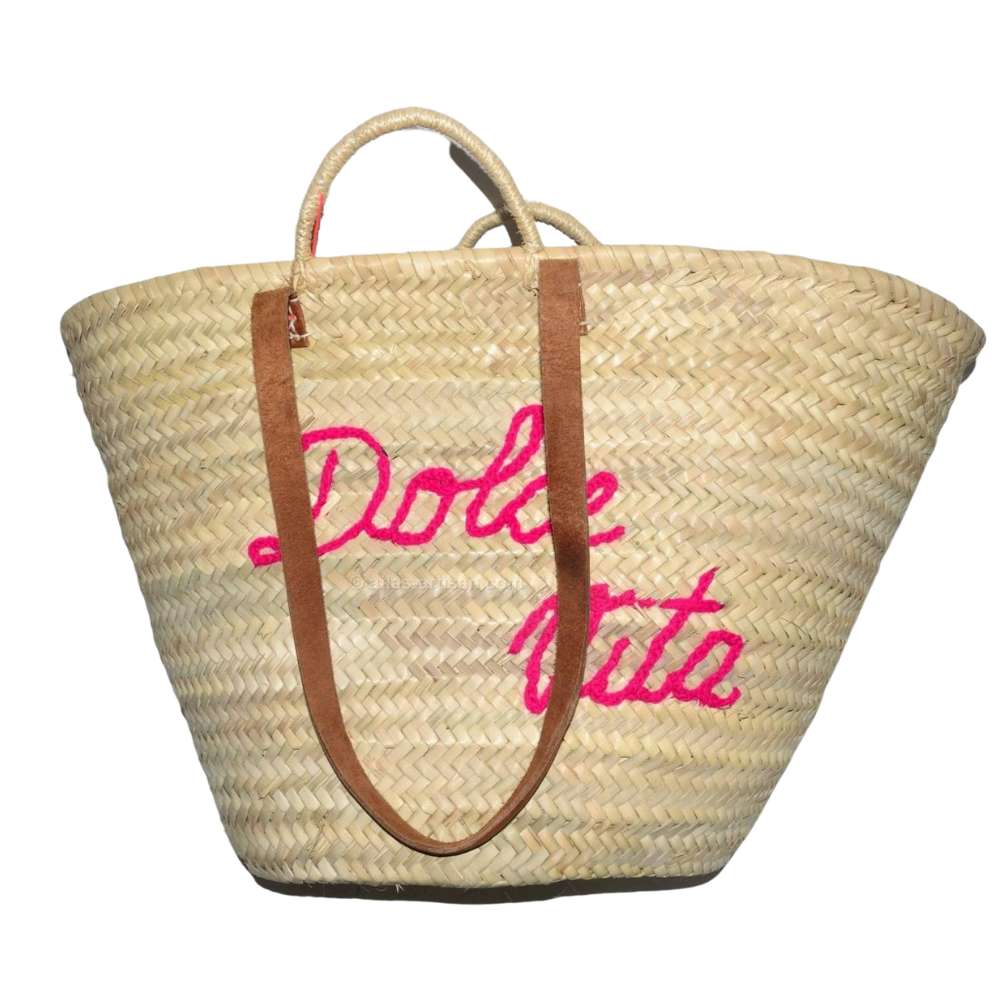 Beach Bag of wicker Mybag