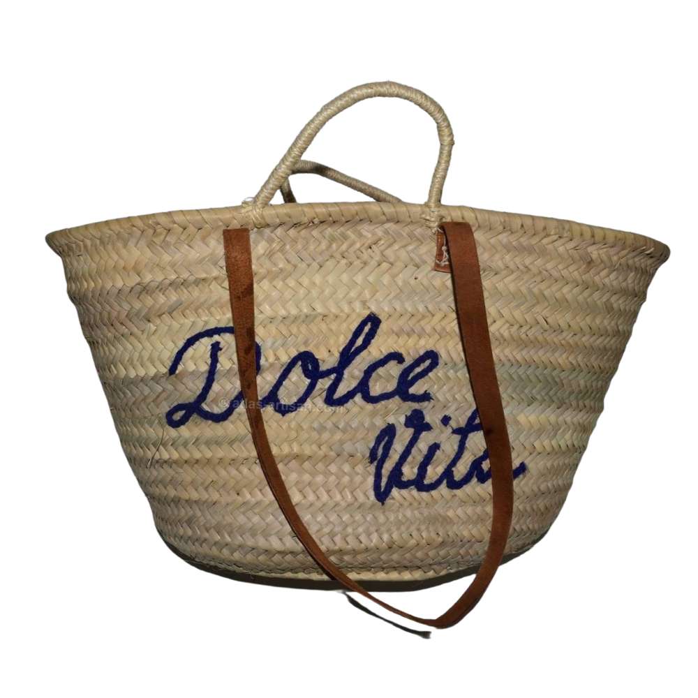 Beach Bag of wicker Mybag
