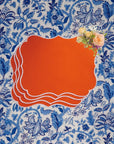Papaya Coloured Placemats - Set of 4