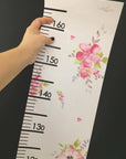 Princess Growth Chart for Girls Room Decor