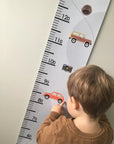 Retro Cars Growth Chart for Children