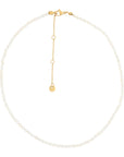 Versatile Freshwater Pearl Necklace – Available in 3 Finishes by Olla at www.brixbailey.com