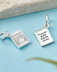 Passport Personalised Silver Charm