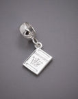 Passport Personalised Silver Charm