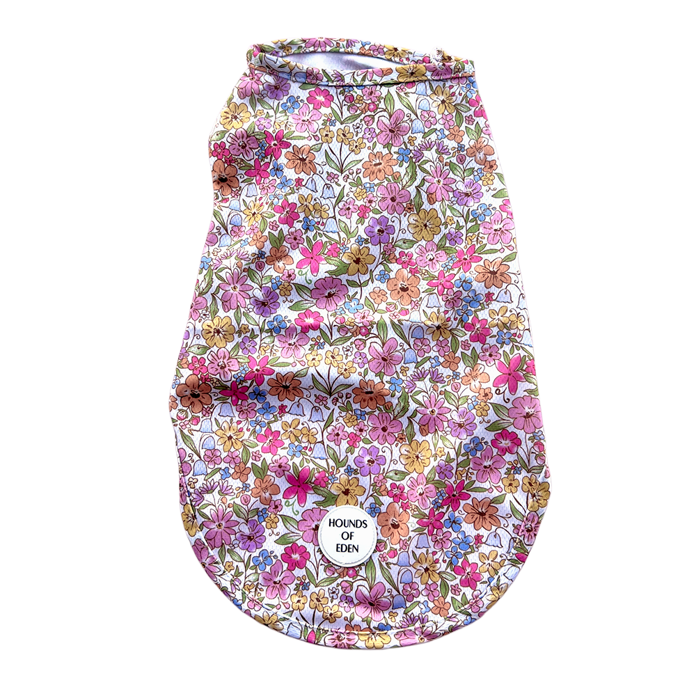 Pastal Petals Dog Cooling Vest