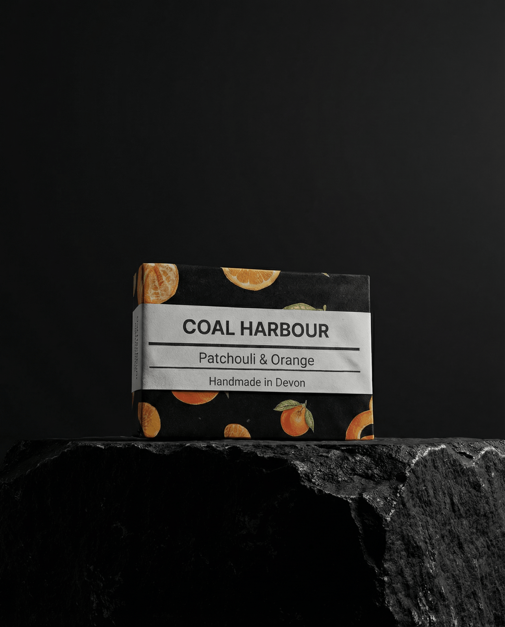 Patchouli &amp; Orange with Charcoal 100g Soap Bar