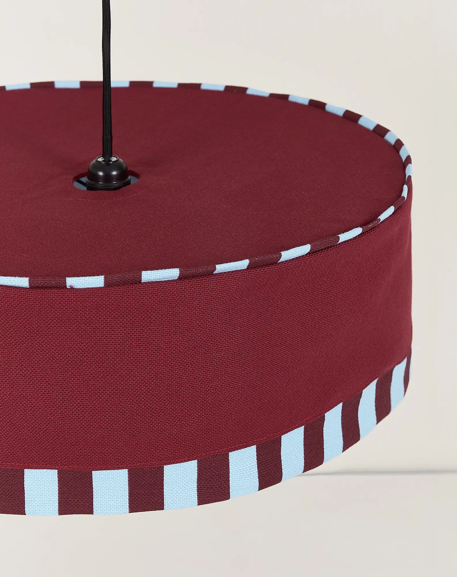 Nododinoz Paul Lampshade in Burnt Red 50cm