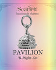 Brighton Pavilion Silver Charm