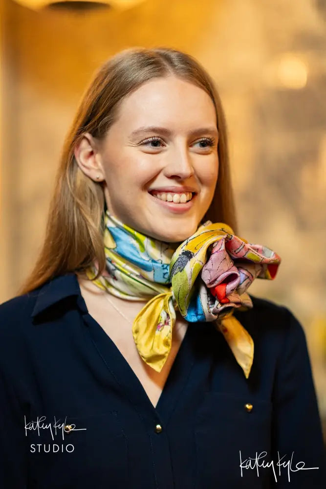 Pax et Amor - Peace and Love Silk Scarf