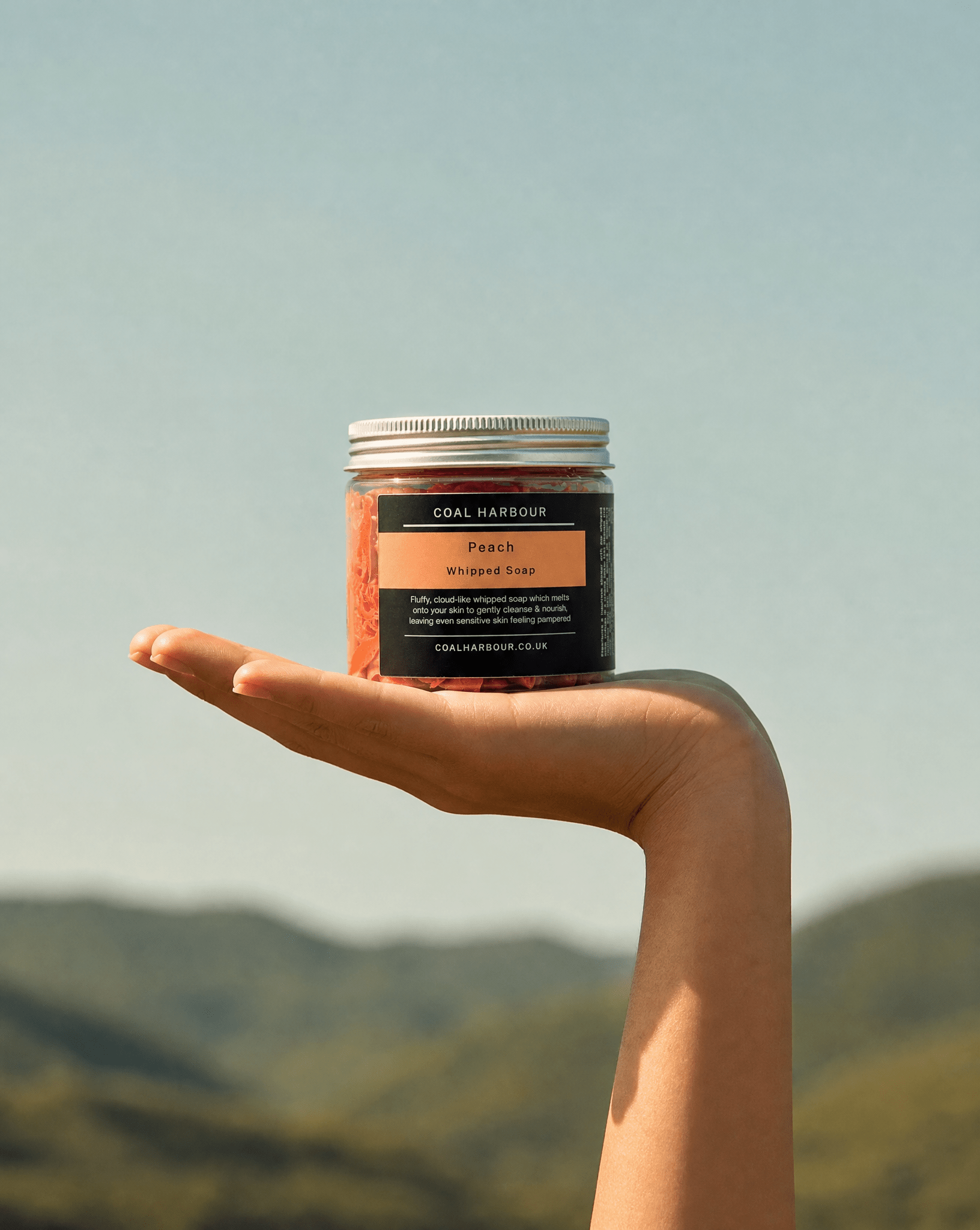 Peach Whipped Soap 120g