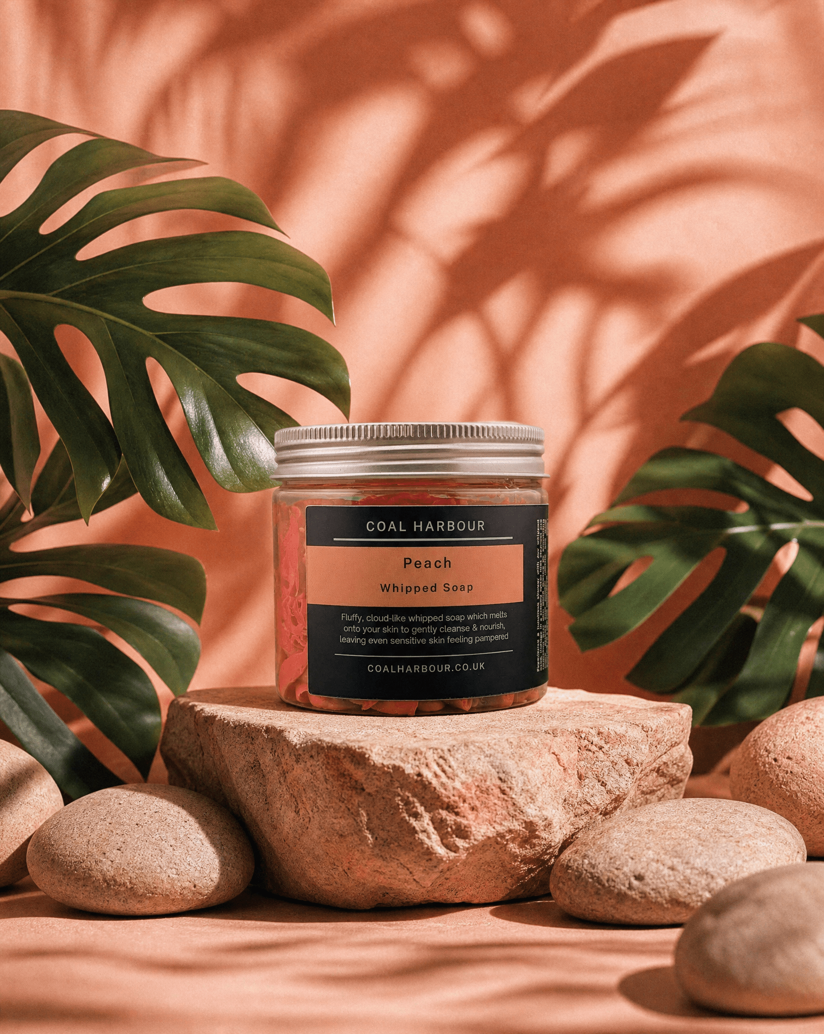 Peach Whipped Soap 120g