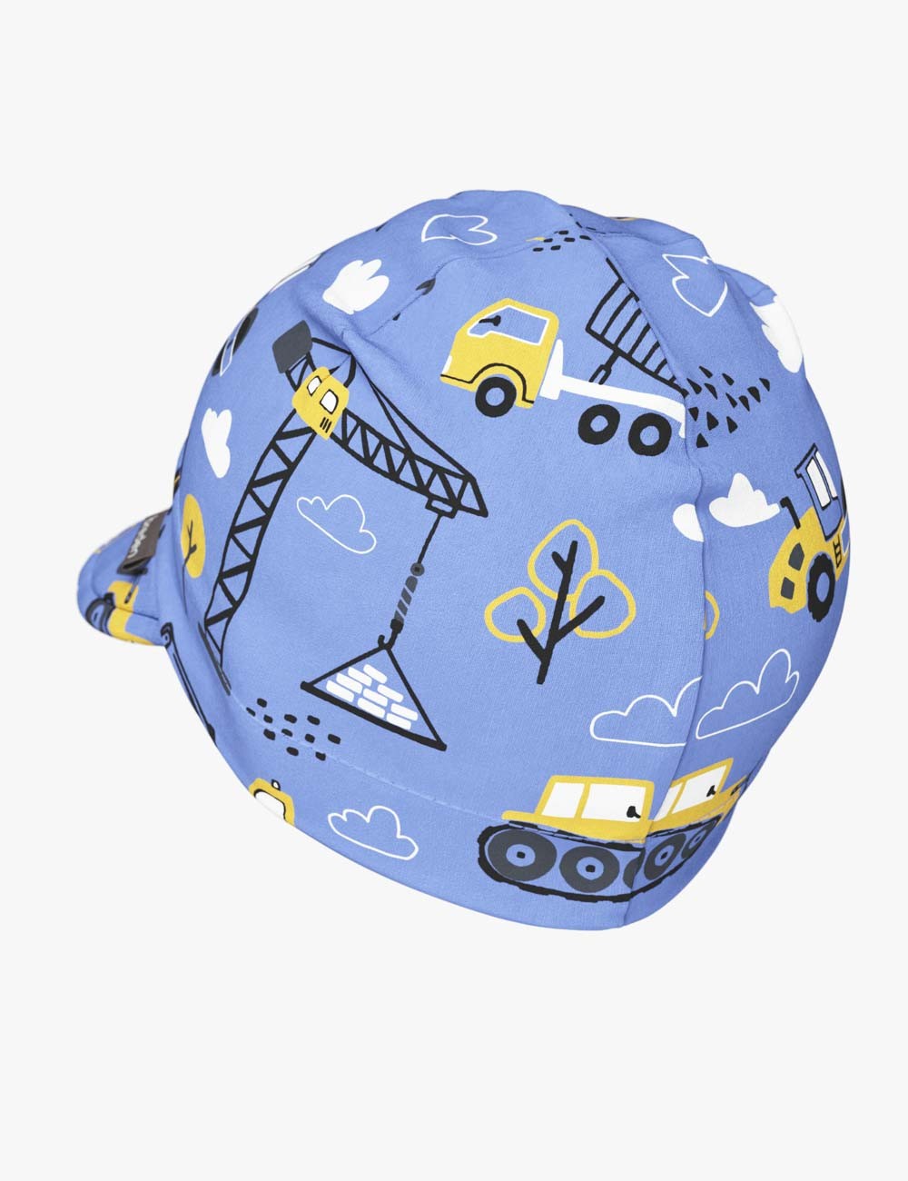 Kids Summer Hat with Construction Print