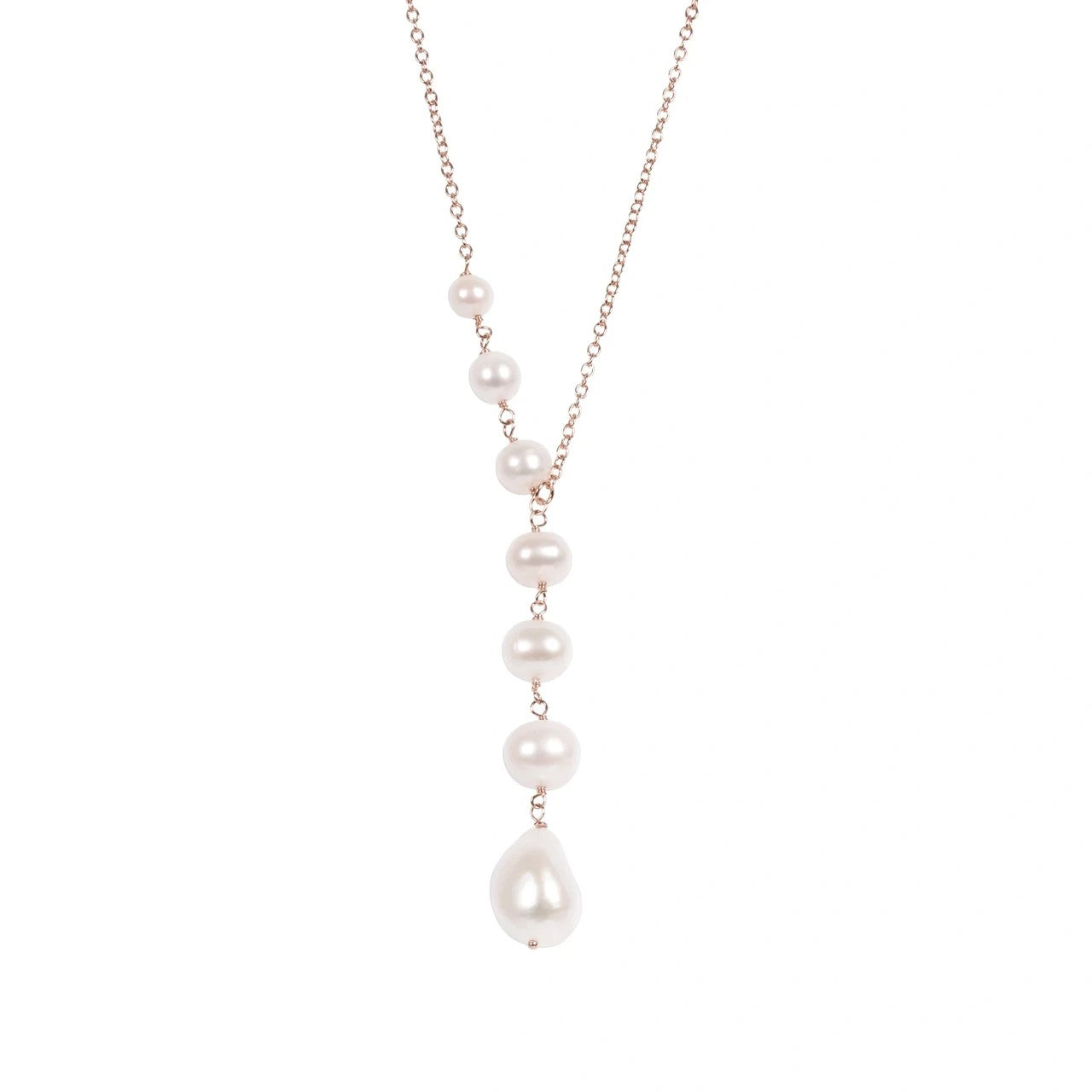 Outstanding Silver Pearl Pendant with Extension Chain - Elegant & Timeless Jewelry by MyaMoon by MyaMoon at www.brixbailey.com