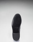 Black Leather Loafers, Welted Leather Sole