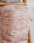 Peppa Pig Grab & Go Nappy Wet Bag - Blush Stripe