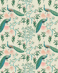 Peacock Wallpaper Colourful Oriental Design