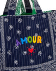PERLA Quilted Maxi Tote Çanta - AMOUR