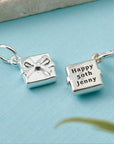 Present Personalised Silver Charm