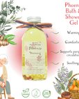 Phoenix Foam Bath & Shower Gel 150ml - Rise, restore, reignite