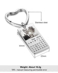 Photo Calendar Keychain - Personalised Anniversary Gift | Custom Photo Keyring