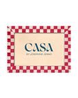 Classic Red Checkered Frame 7x5"
