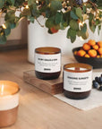 Apricot Blueberry Scented Soy Candle-2