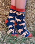 Farm Rainbow Bundle Bamboo Sock Set of 4