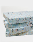 Yoga Studio 1'' Inch Chip Foam Half Yoga Block (4 Pack)