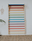Indoor Rainbow Climber and Swedish Wall Play Set