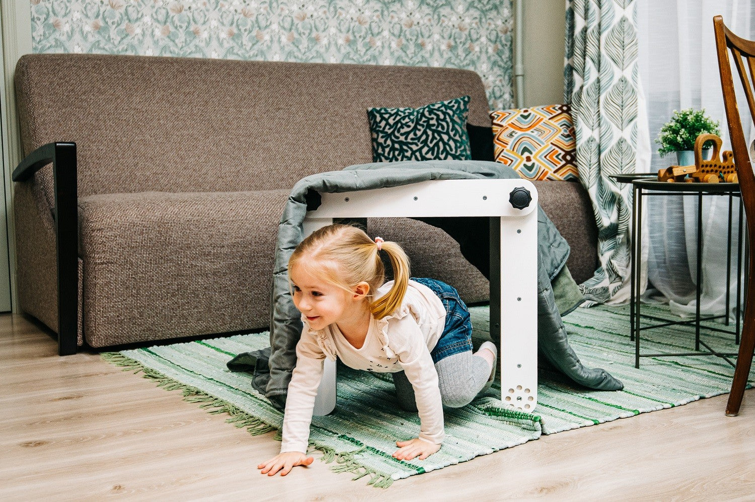 Wooden Climbing Triangle for Children