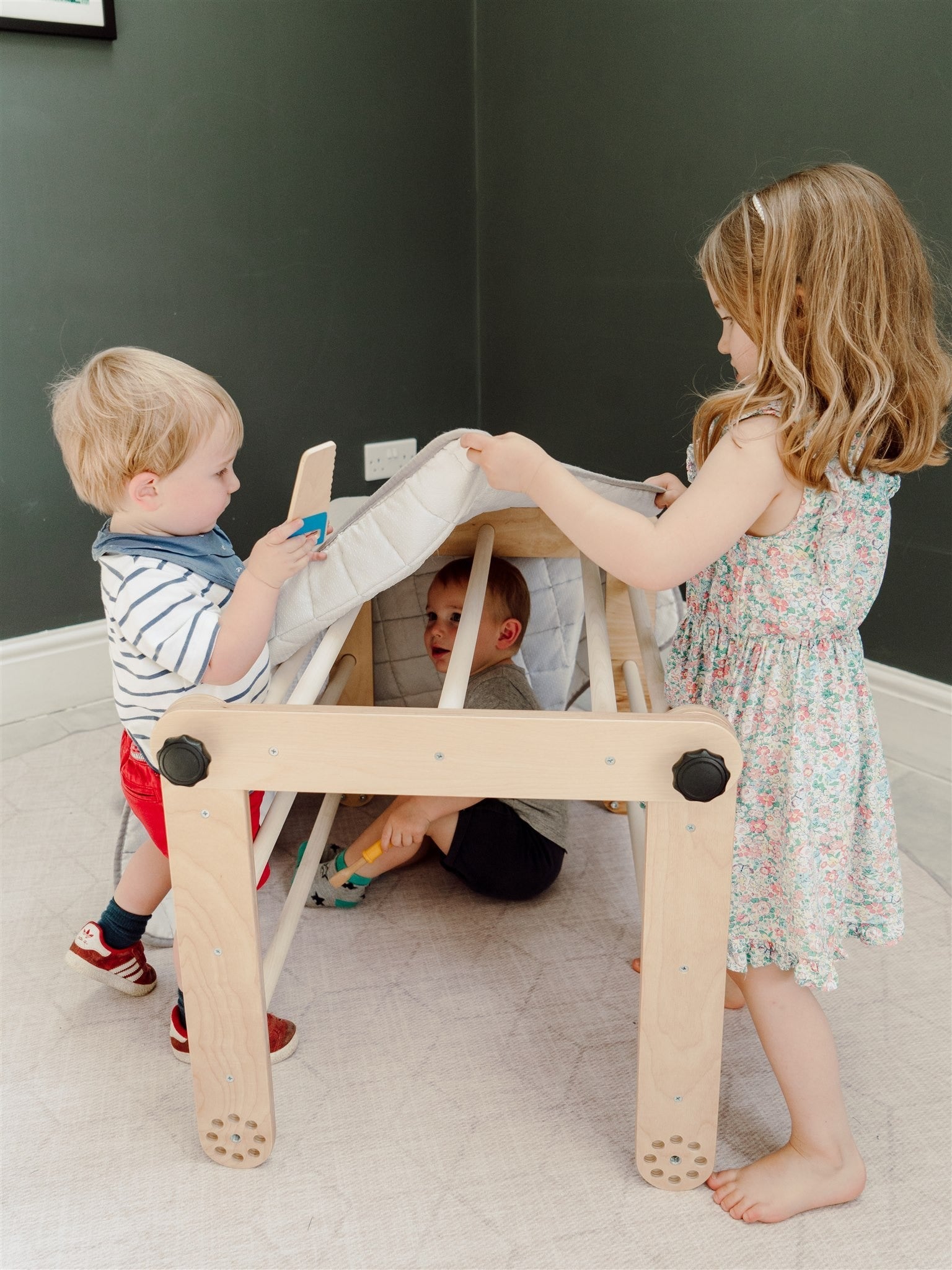 Wooden Climbing Triangle for Children
