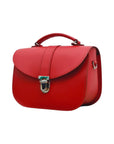 Olympia Handmade Leather Bag - Pillar Box Red