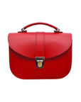 Olympia Handmade Leather Bag - Pillar Box Red