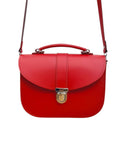 Olympia Handmade Leather Bag - Pillar Box Red