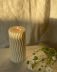 Sculpted Pillar Candles
