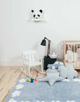 Transform Your Child’s Room with the Dreamy Cotton Cloud Throw Pillow by Lorena Canals at www.brixbailey.com