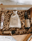 Gift Set - Pillow Spray, Relax Roller, Oatmeal Soak & Rose Test Tubes-1